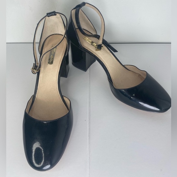 Louise et Cie Black Patent Heels